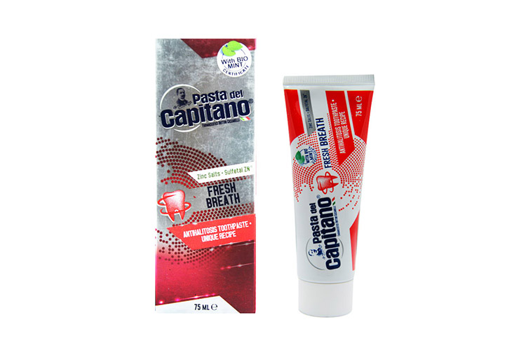 خمیردندان پاستا دل کاپیتانو مدل Fresh Breath